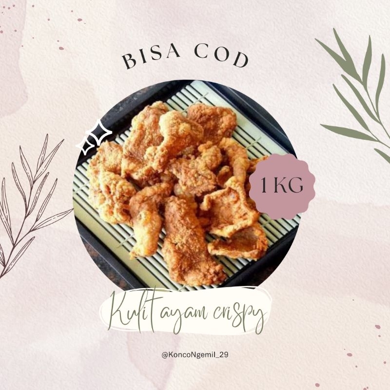 

KULIT AYAM CRISPY ORIGINAL NETTO 1 KG