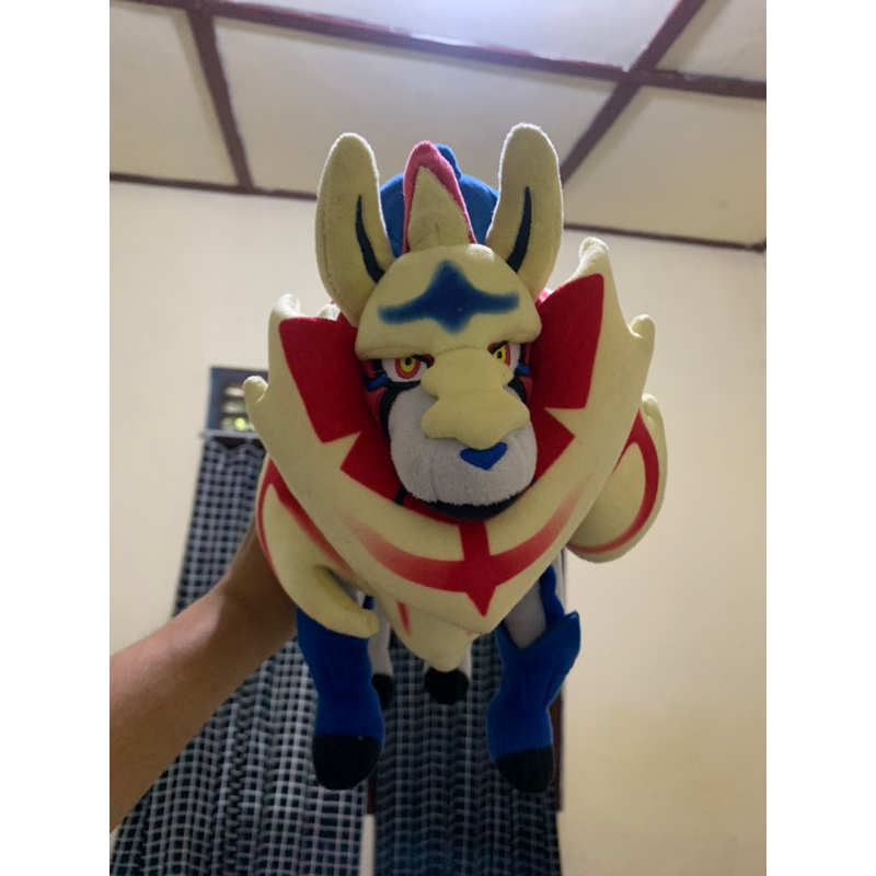 Boneka Zamazenta Plush Ori Pokemon Center