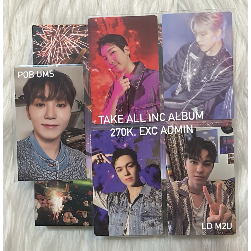 [Unsealed] Album Seventeen Seventeenth Heaven POB UMS Seungkwan LD M2U Vernon Wonwoo