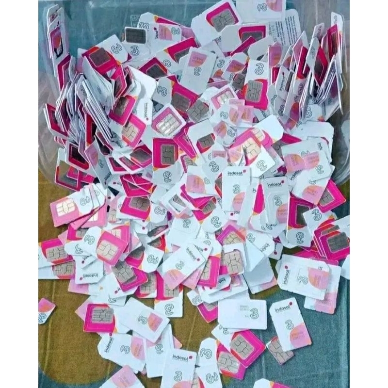 KARTU PERDANA THREE/3 EX WA DAN TELE MASA AKTIF PANJANG CHIP ONLY