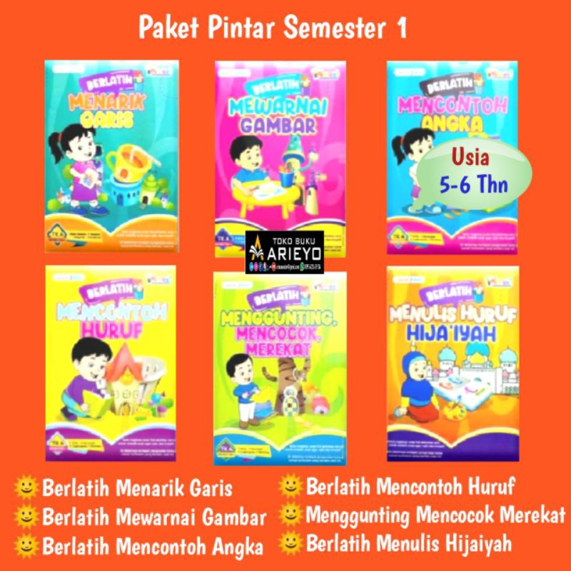 BUKU PAKET KURIKULUM MERDEKA | MERDEKA BELAJAR | BUKU TK, PAUD