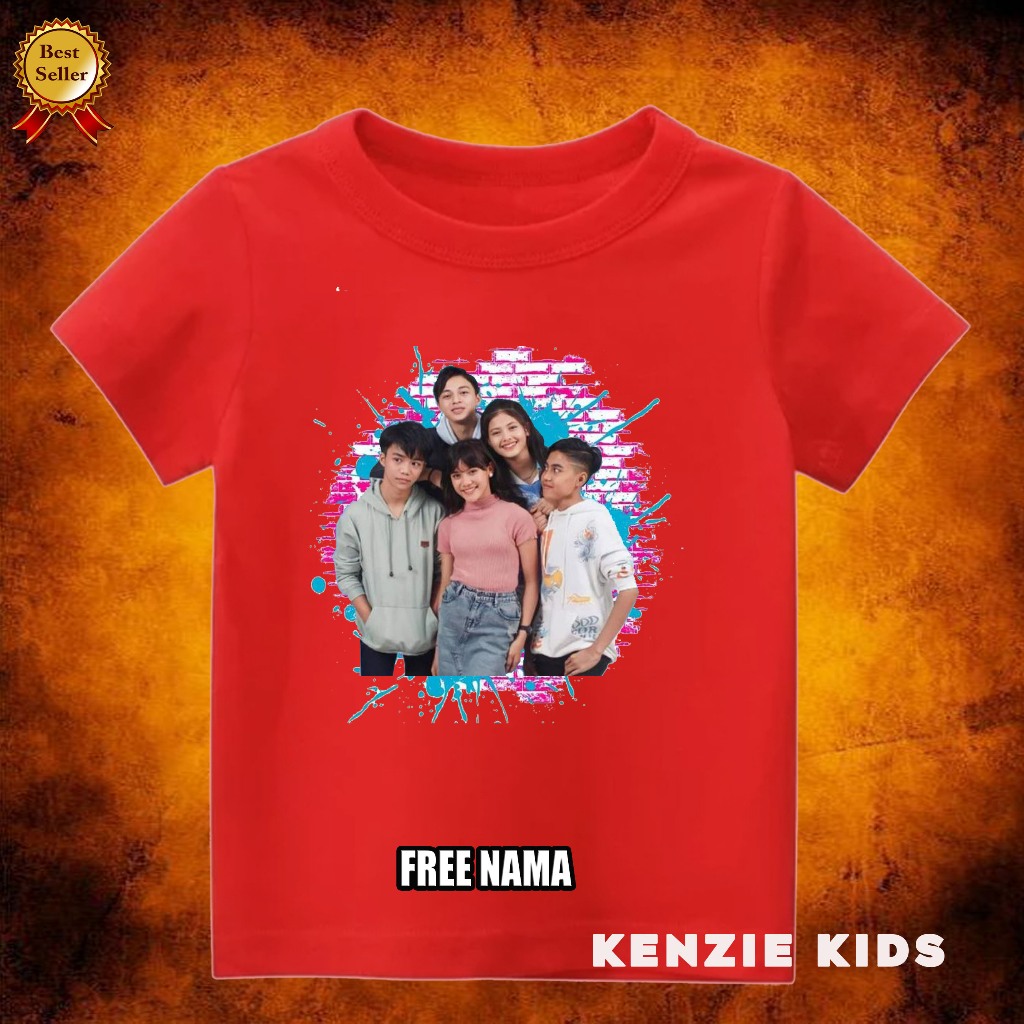 KAOS ATASAN ANAK VIRAL MOTIF MAGIC 5