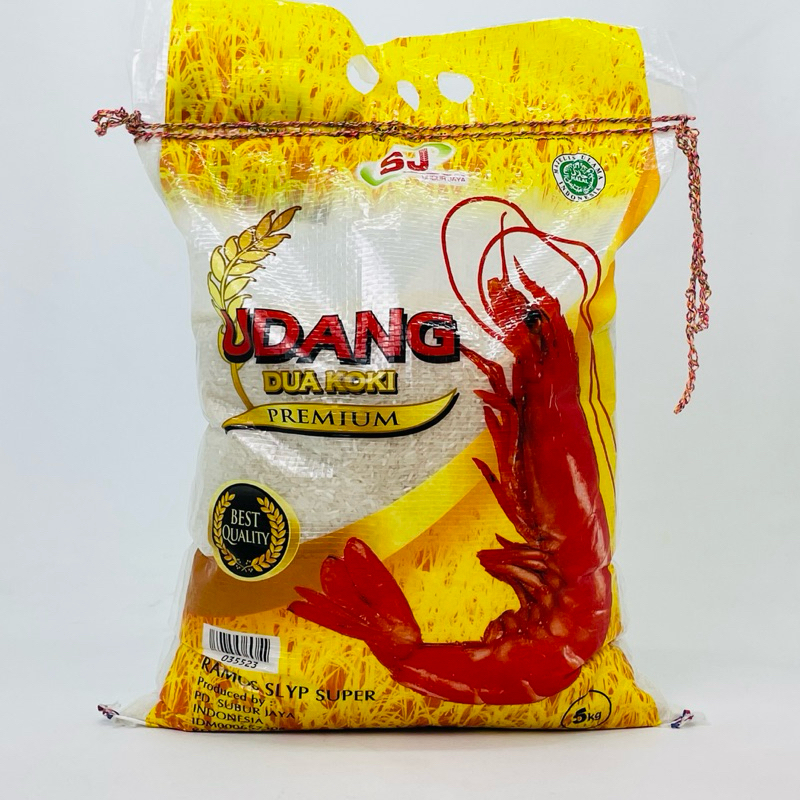 

Beras SJ udang dua koki super slyp 5kg