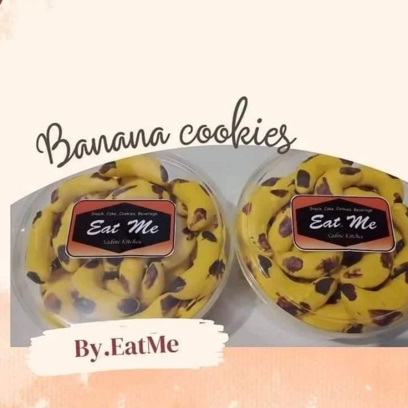 

Kue kering Banana Cookies Premium lembut & enak 500gr