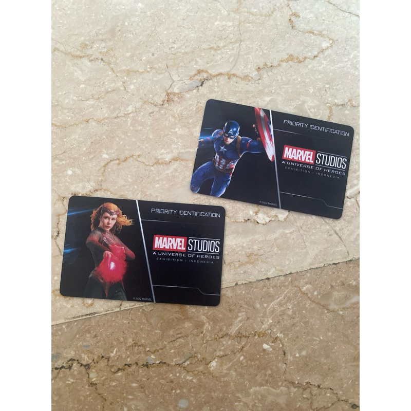Marvel Studios Exhibition Exclusive Merchandise Jakarta Indonesia Priority Identification Kartu ID C