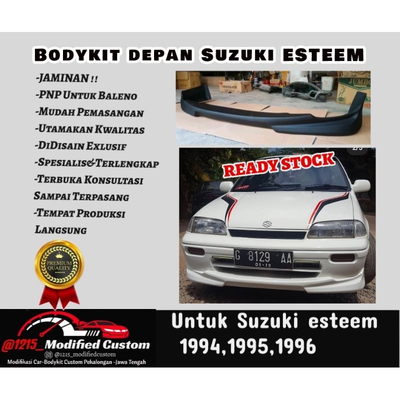 Bodykit Depan Suzuki Esteem