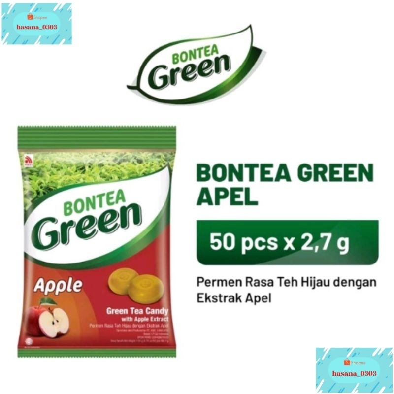 

BONTEA Green Apple 1 Bag (50 x 2.7 gr)