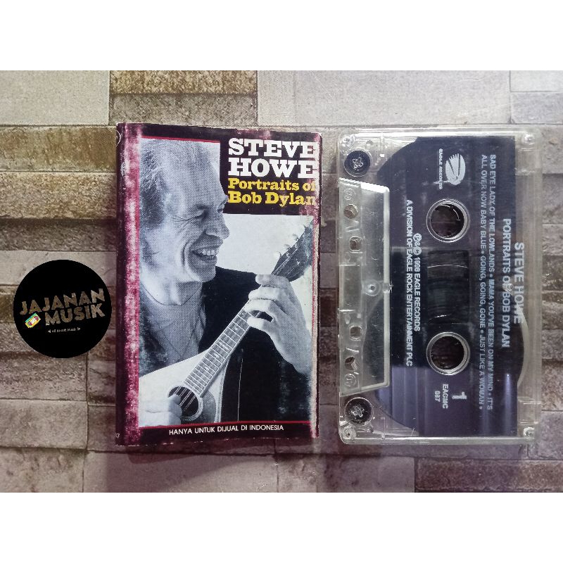 Kaset Steve Howe (Potrait Of Bob Dylan)