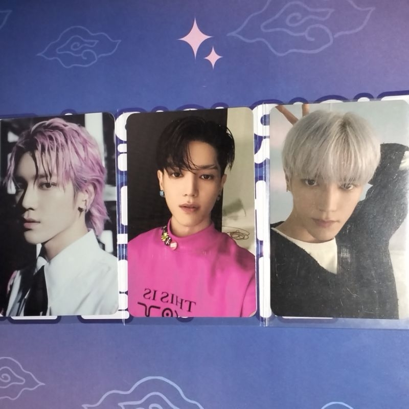 PHOTOCARD TAEYONG OFFICIAL NCT 127 STIKER WTMC