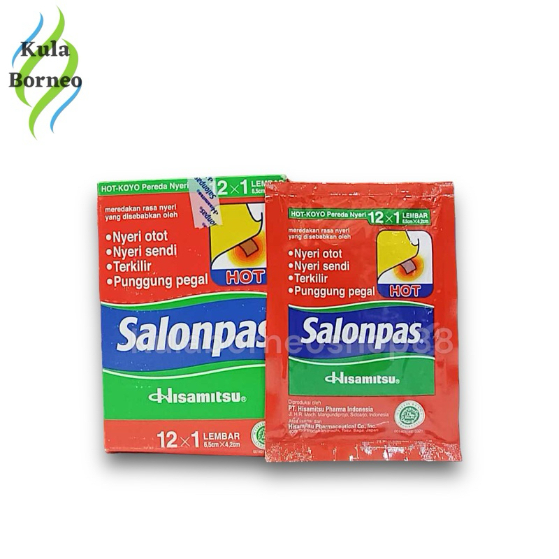 Salonpas HOT 12x1 Lembar