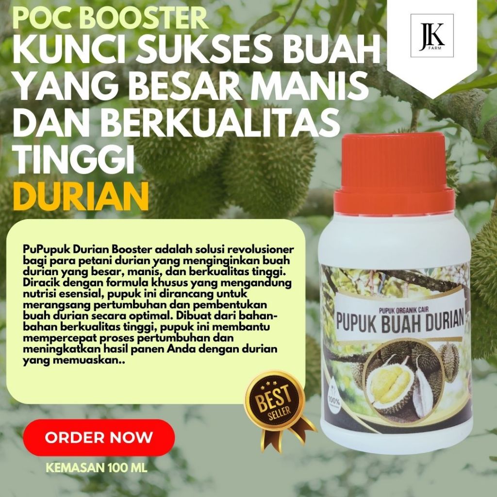 Pupuk Buah Durian Agar Cepat Berbuah Pupuk Buah Durian Agar Tidak Rontok Pupuk Durian Cair