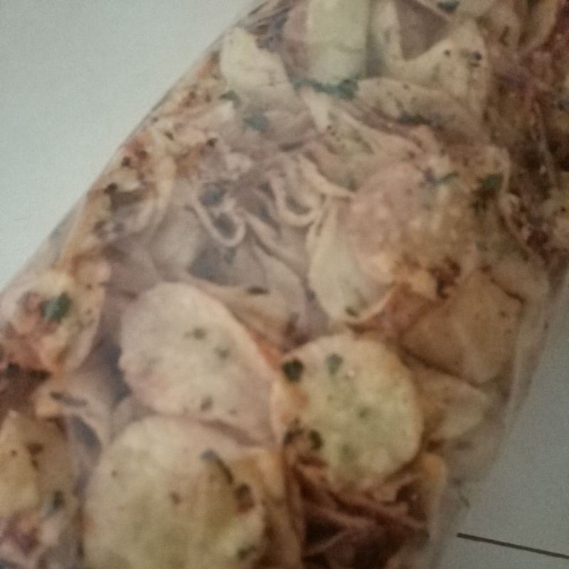 

keripik comring pedas