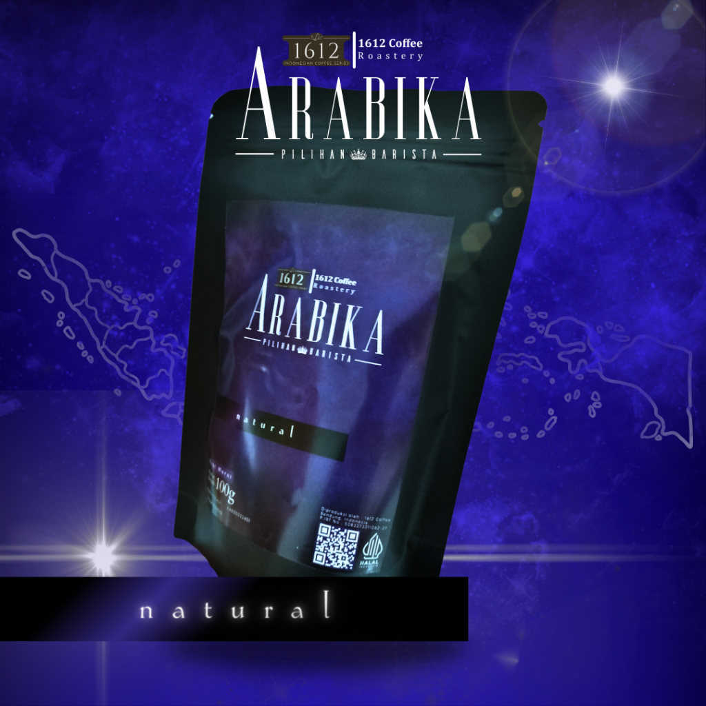 

Arabika Premium 1612 Coffee Natural 100g Pilihan Barista