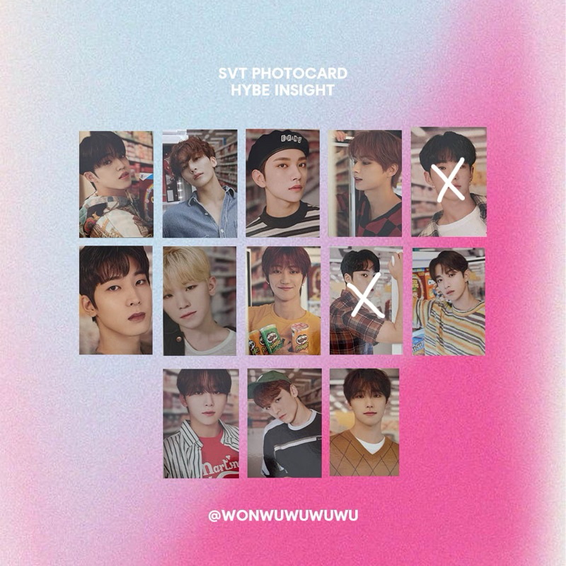 (SHARING) HYBE INSIGHT SEVENTEEN PHOTOSET