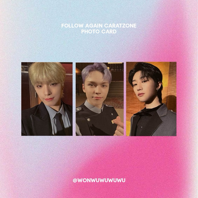 [READY] SEVENTEEN CARATZONE PC FOLLOW AGAIN