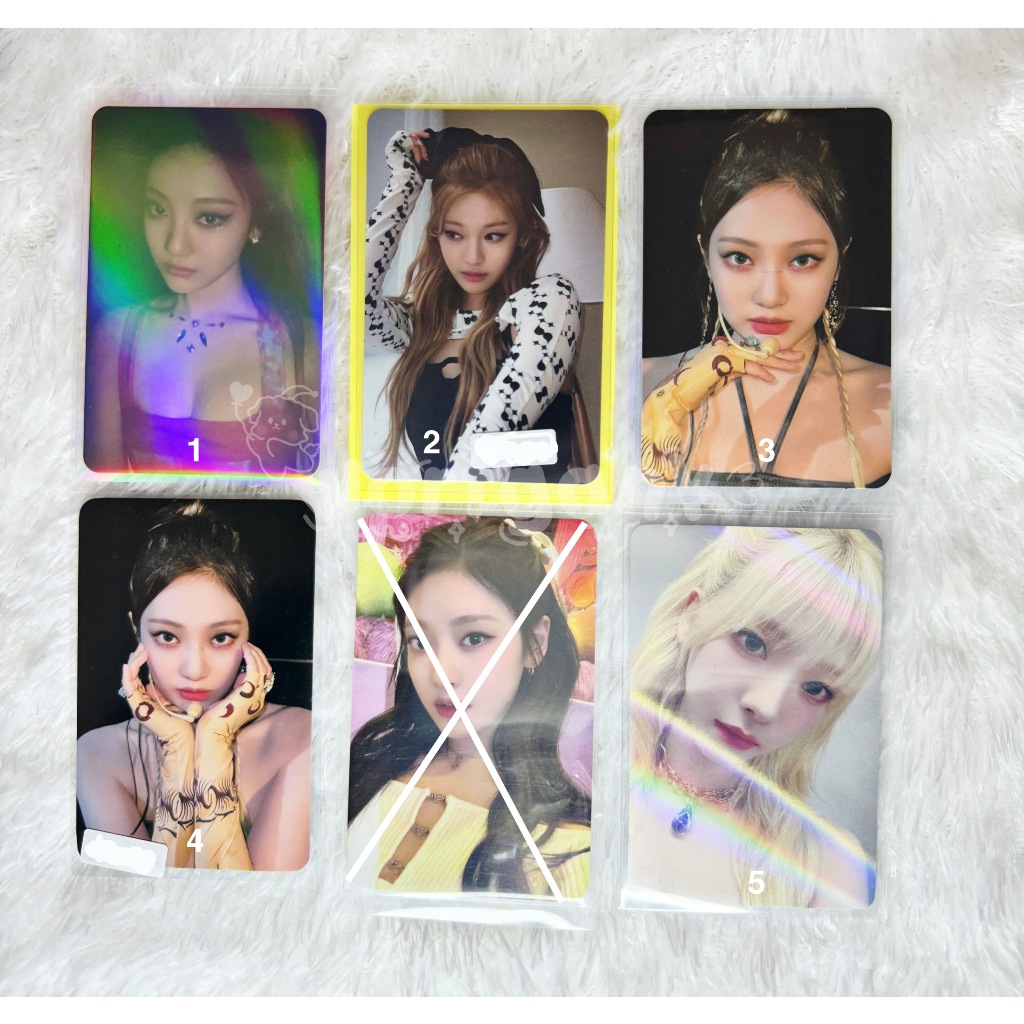 All About AESPA Karina Ningning Ning Ning PC Photocard Black Mamba Yoo Jimin POB Karina Blonde Makes