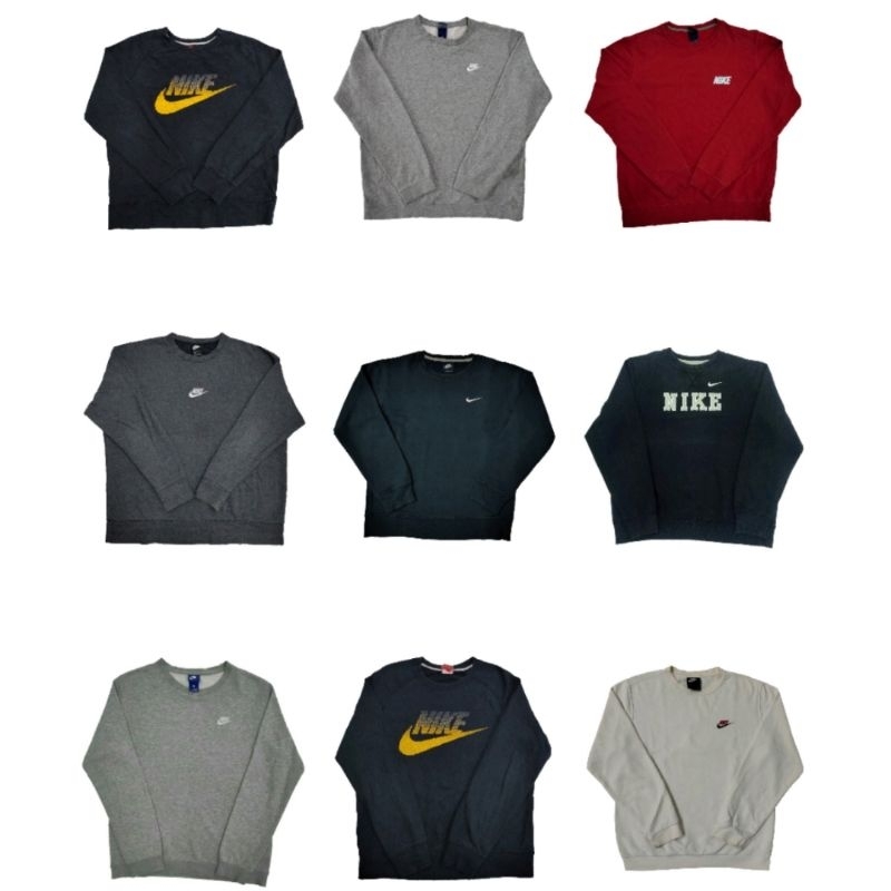 Sweater Pria Crewneck Nike 100% Original Ovesize Nike