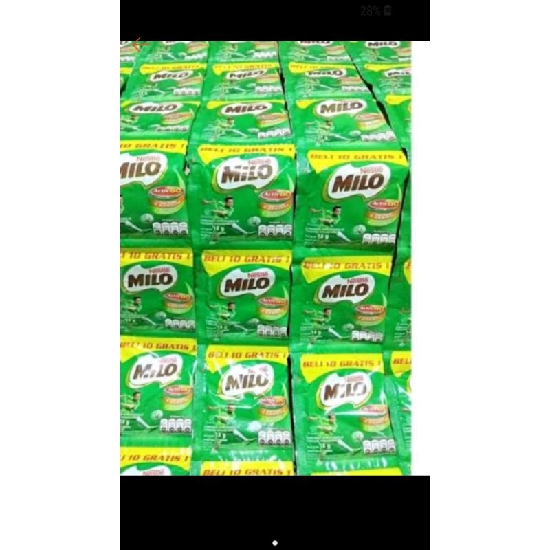 

milo susu activ go susu coklat renceng 22gram 10 pcs