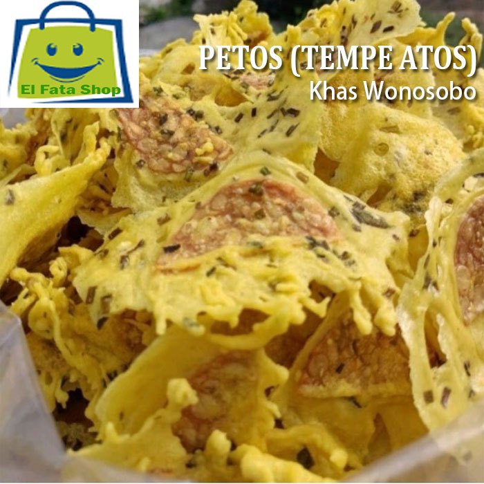 

Keripik Petos Tempe Atos Khas Woosobo