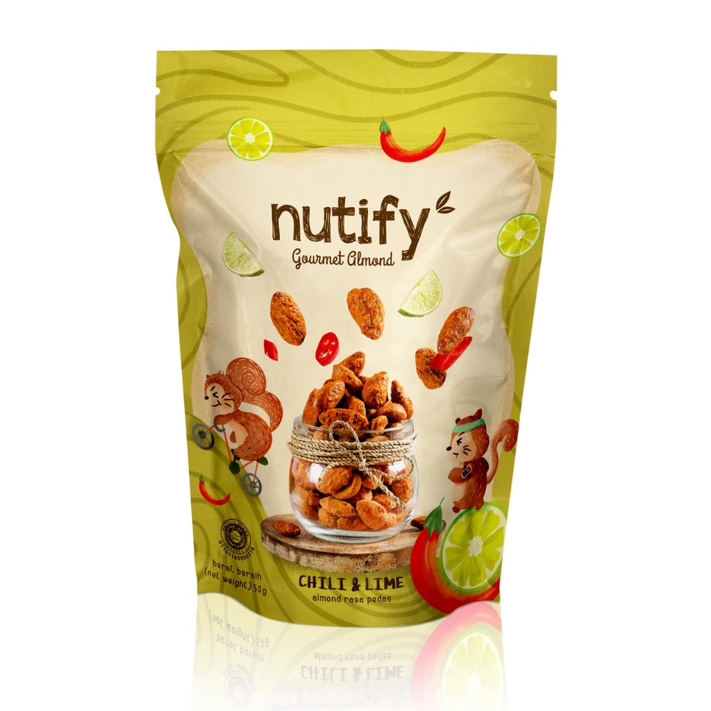 

TERMURAH Nutify: Almond Gourmet Chili & Lime 50gr - 2024