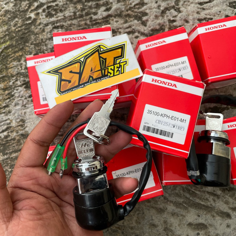 Kontak kunci kontak honda CB100 CB125 CB200 import