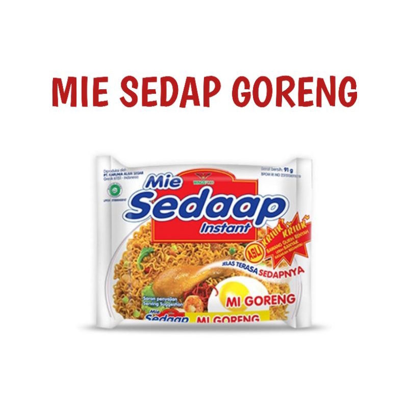 

Mie Sedap Goreng 80g