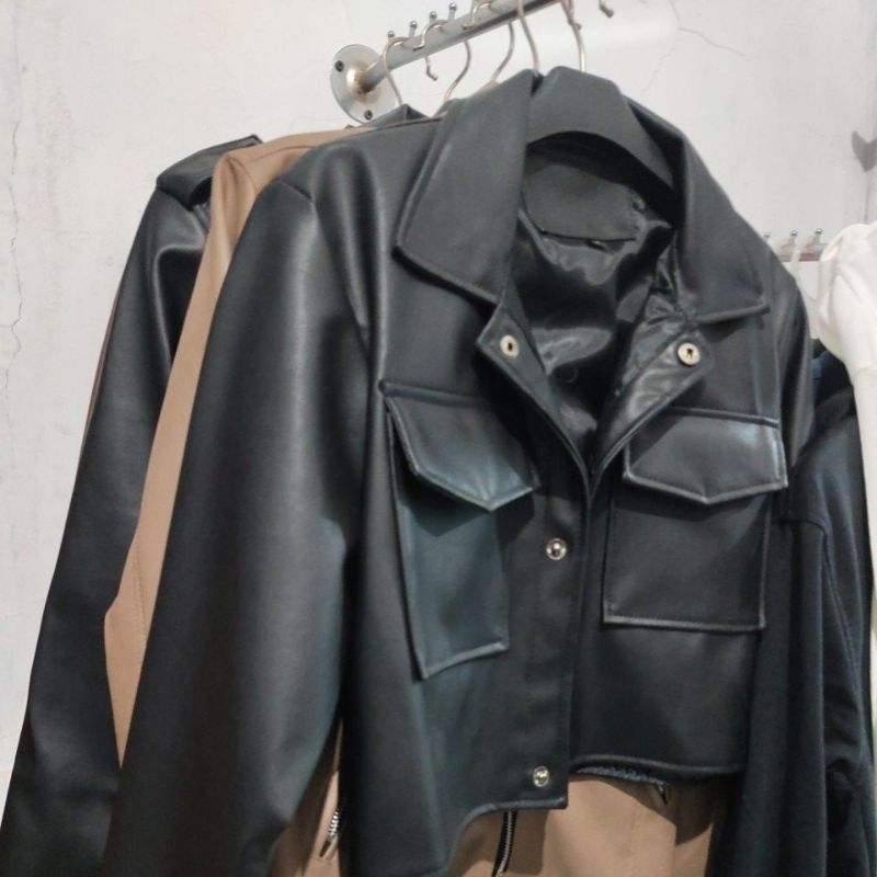 paket usaha jaket kulit premium