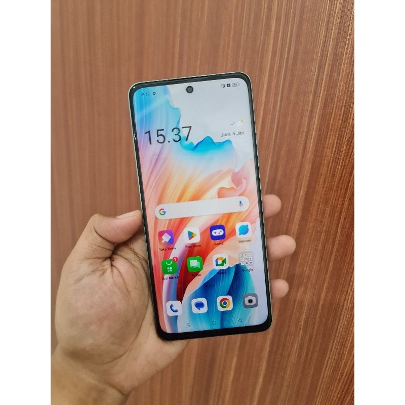 Handphone Hp Oppo A58 8/128 Second Seken Bekas Murah