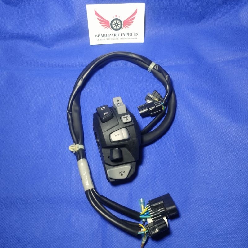 SAKLAR HOLDER KIRI HONDA FORZA 250CC ORI ORIGINAL NEW