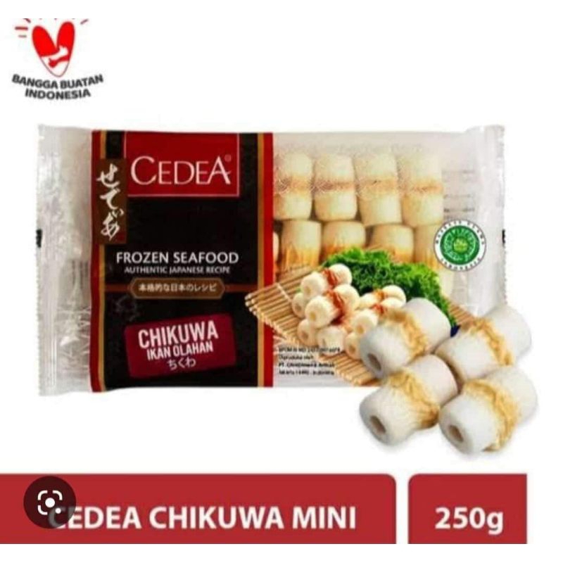 

Chikuwa Mini Cedea 250 gr