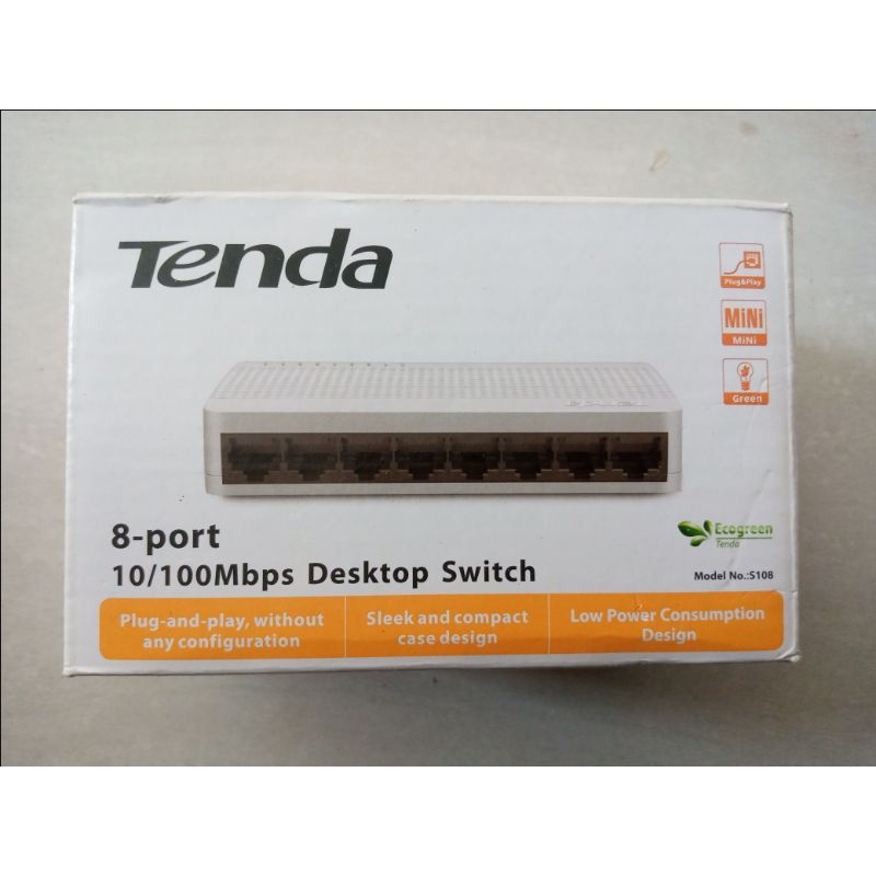 Tenda S108 8-port Ethernet Switch