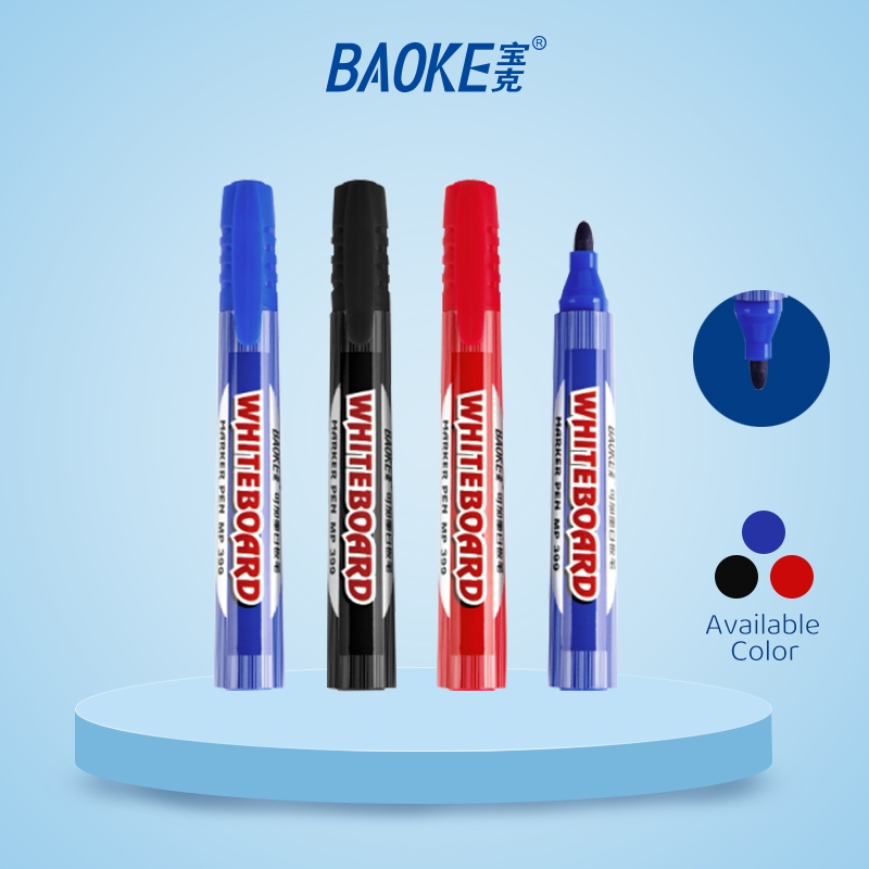 

BAOKE Pena Spidol Papan Tulis Dapat Dihapus Spidol Hapus Kering 3 Warna MP399A