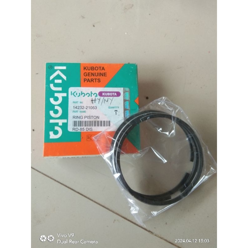 Ring piston kubota rd 85 di 1/2 S