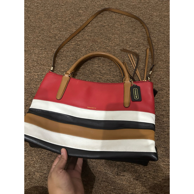 Tote large coach authentic preloved