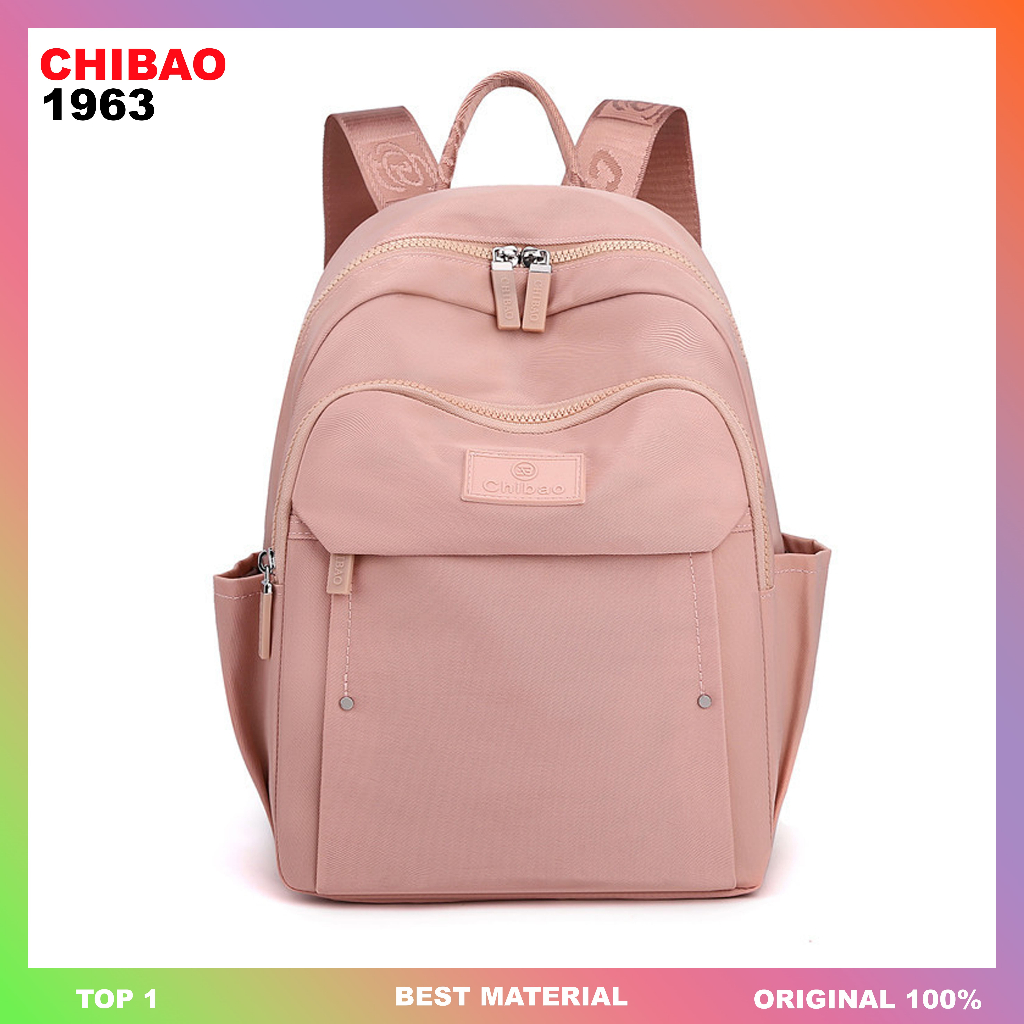 Tas Ransel Wanita CHIBAO 1963 tas ransel wanita nilon waterproof ransel cewek