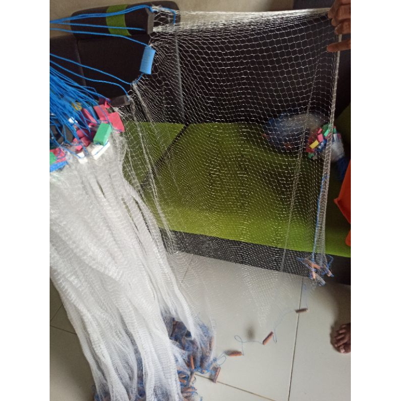 Jaring ikan siap pakai 3/4inc P50meter