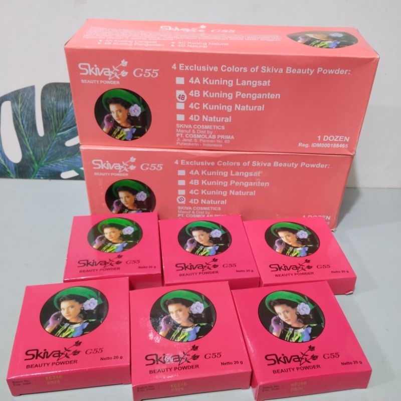 Skiva beauty powder 20g/Bedak skiva/Skiva