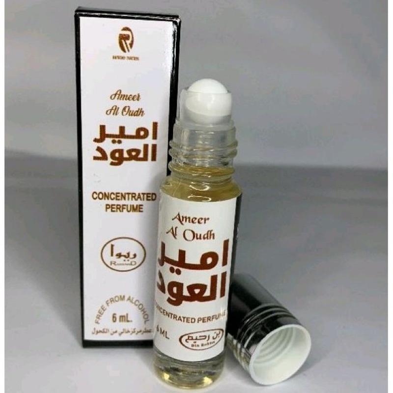 PARFUME TARIM AMEER OUD 6 ML ROLL ON / TARIM PARFUME FREE ALCOHOL