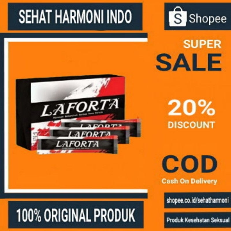 LAFORTA ASLI 100% ORIGINAL MINUMAN SERBUK HERBAL BY DR BOYKE BPOM