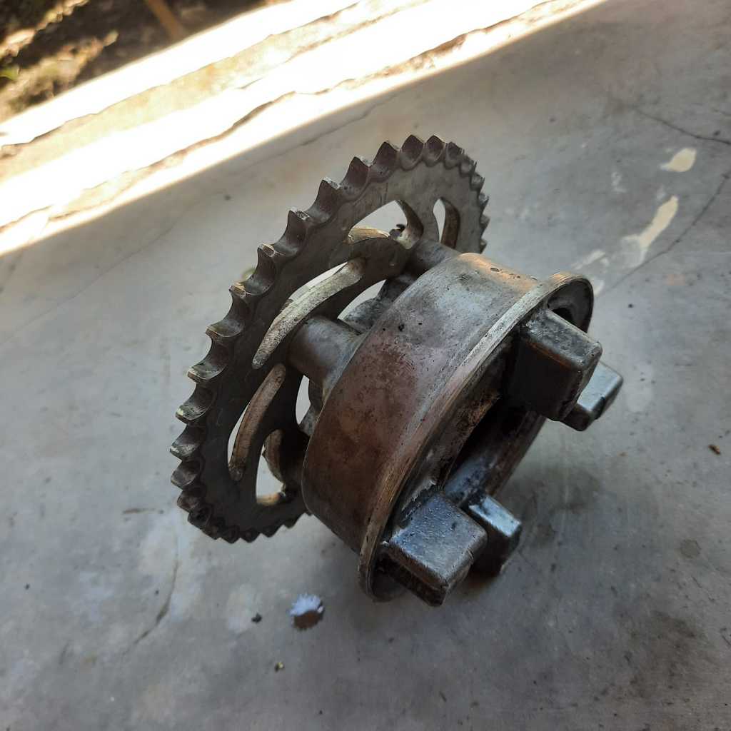 NAP GEAR + GEAR BELAKANG NEW JUPITER MX 135LC ORIGINAL YAMAHA INDOENSIA