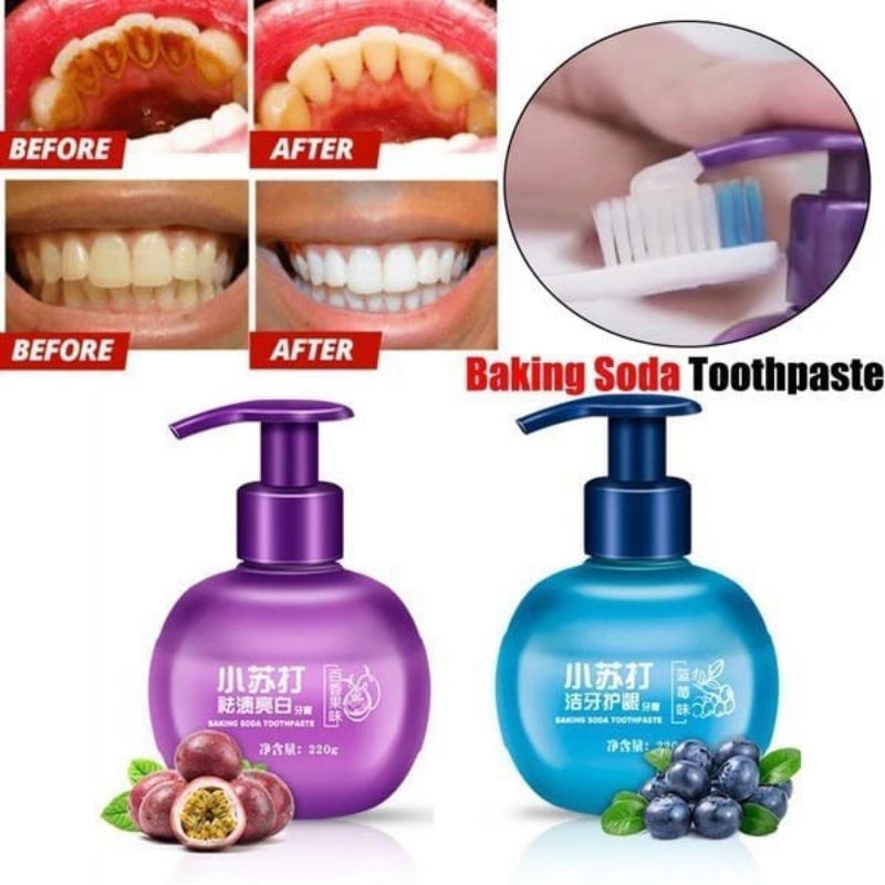 Original Pasta Gigi Baking Soda Toothpaste / Baking Soda Toothpaste  / Baking Soda Pemutih Gigi