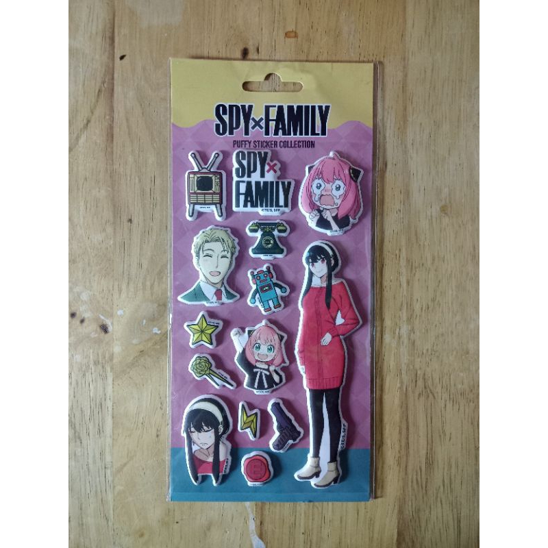 

SPY X FAMILY PUFFY STICKER COLLECTION ORIGINAL