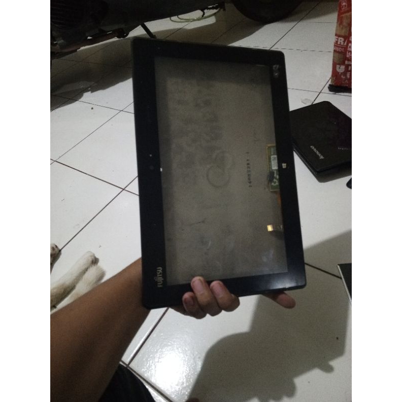 touchscreen frame lcd Fujitsu stylistic q702 ori