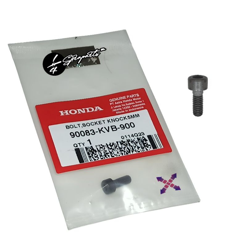 Baud Gear Timing/ Sentrik ( Bolt Socket Knock 5mm 90083KVB900 ) – BeAT Sporty eSP, BeAT POP eSP, PCX