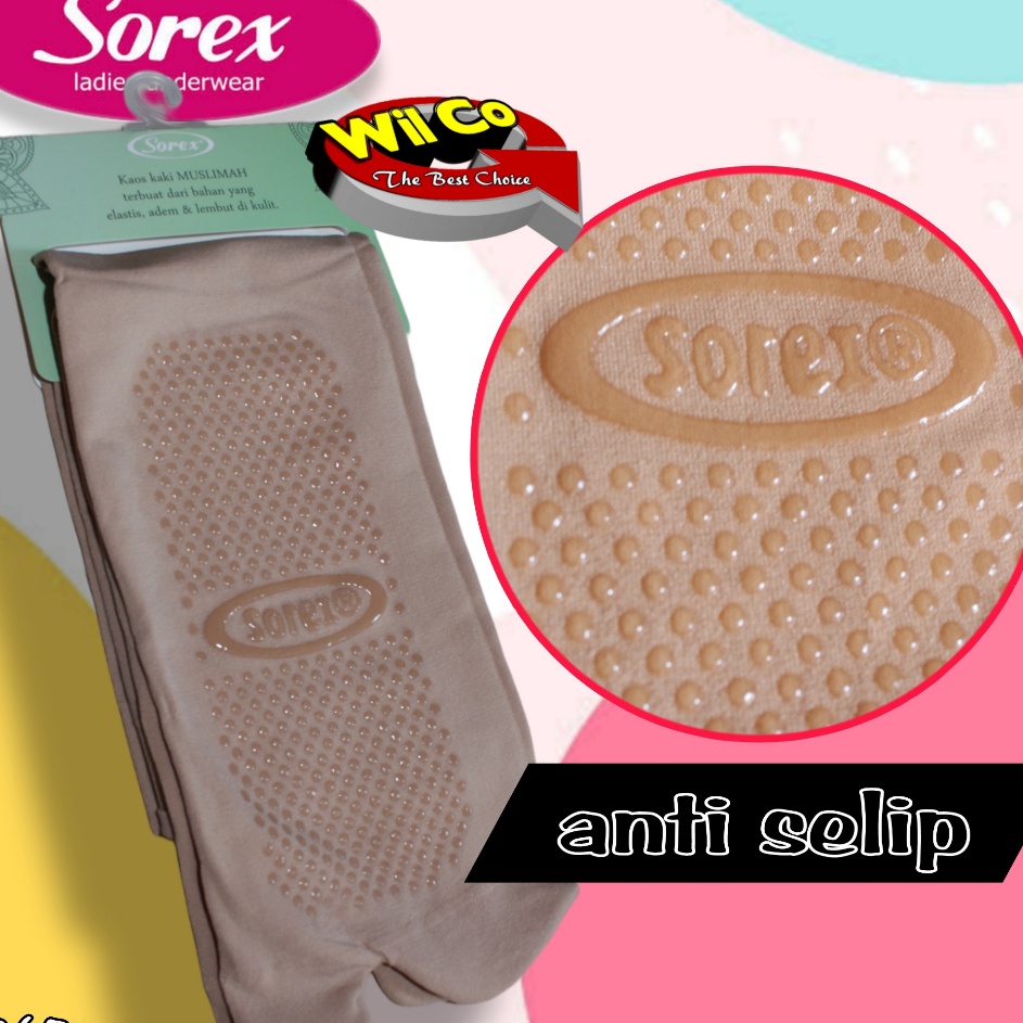 Grosir Gembira  K96  KAOS KAKI MUSLIMAH SOREX JEMPOL SEBETIS