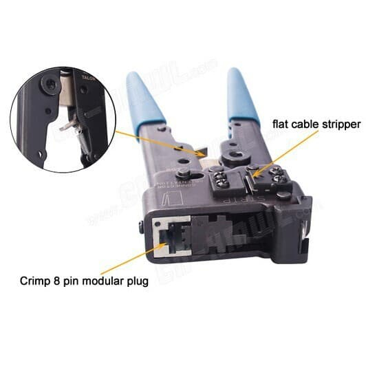 Crimping Tool / Krimping Tool / Tang RJ 45 TL-808 (Bentuk Seperti AMP)