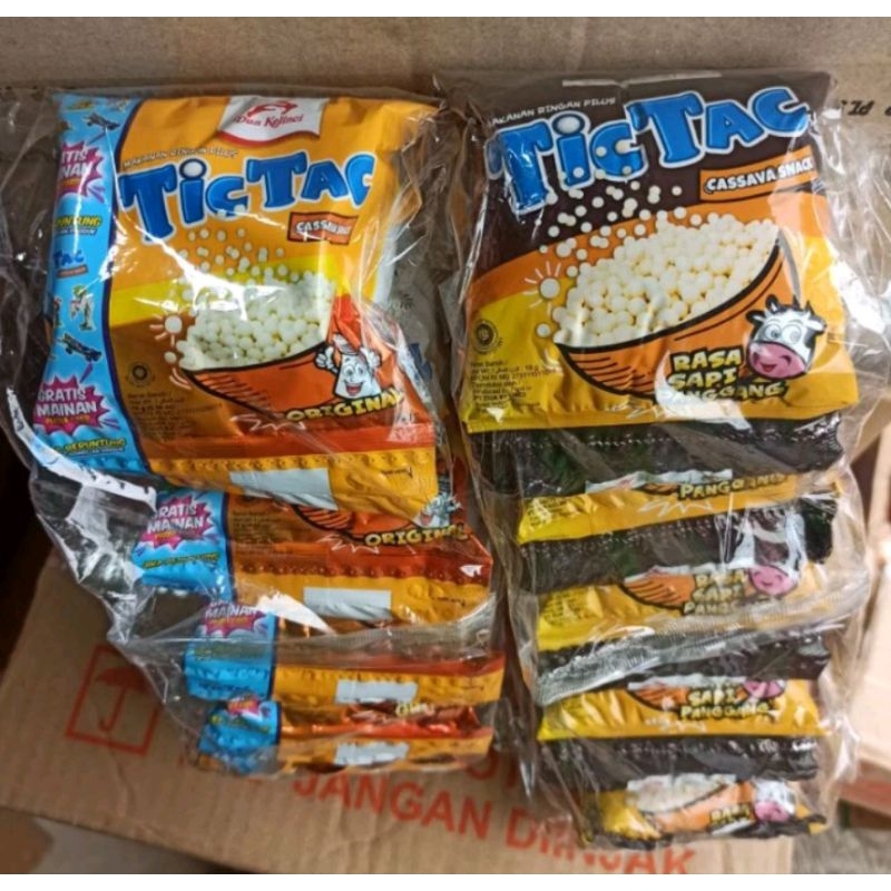 

Kacang Pilus Tic Tac Rasa Original/Sapi Panggang