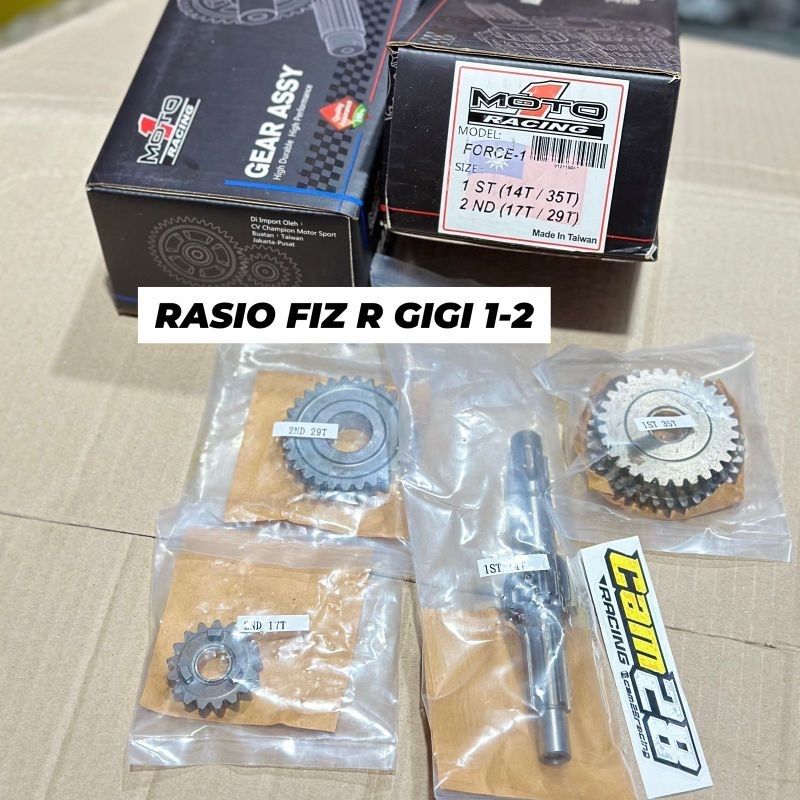 Rasio moto1 racing f1zr fizr force1 14 35