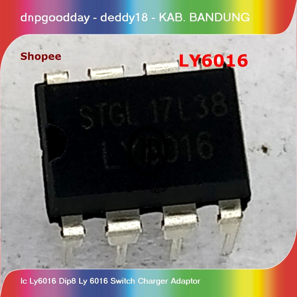 ic ly6016 dip8 ly 6016 switch charger adaptor
