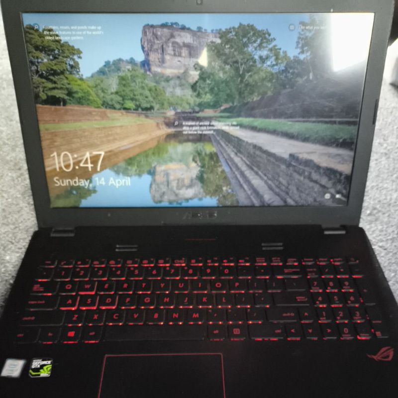 Laptop Gaming second Asus ROG GL552VX-DM229D